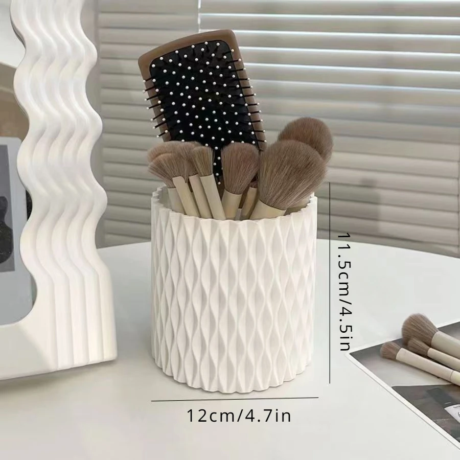 Makeup brush storage container Storage box Rotating brush bucket