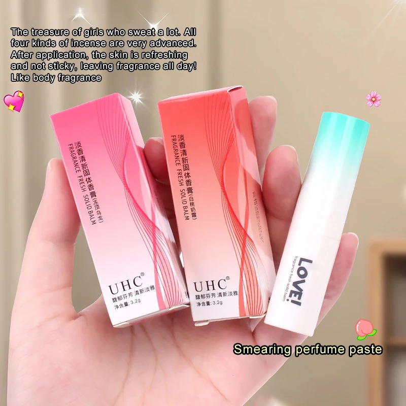 4pcs Perfume Men Women Solid Perfume Set Women Pheromone Floral and Fruity Fragrance Attracts The Opposite Sex Lasting Fragrance - view 3