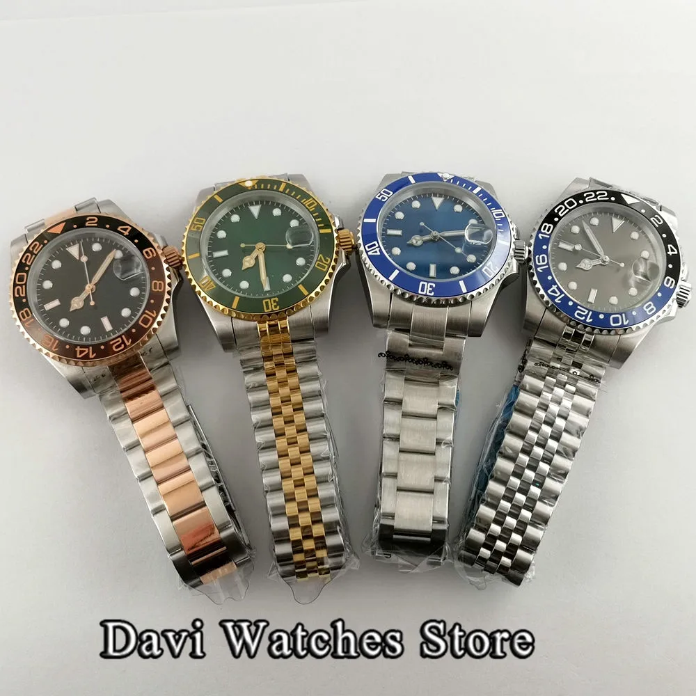 

Bliger 40mm Sterile Watches For Men Sapphire Glass 100m Waterproof Watch Automatic NH35 Movement