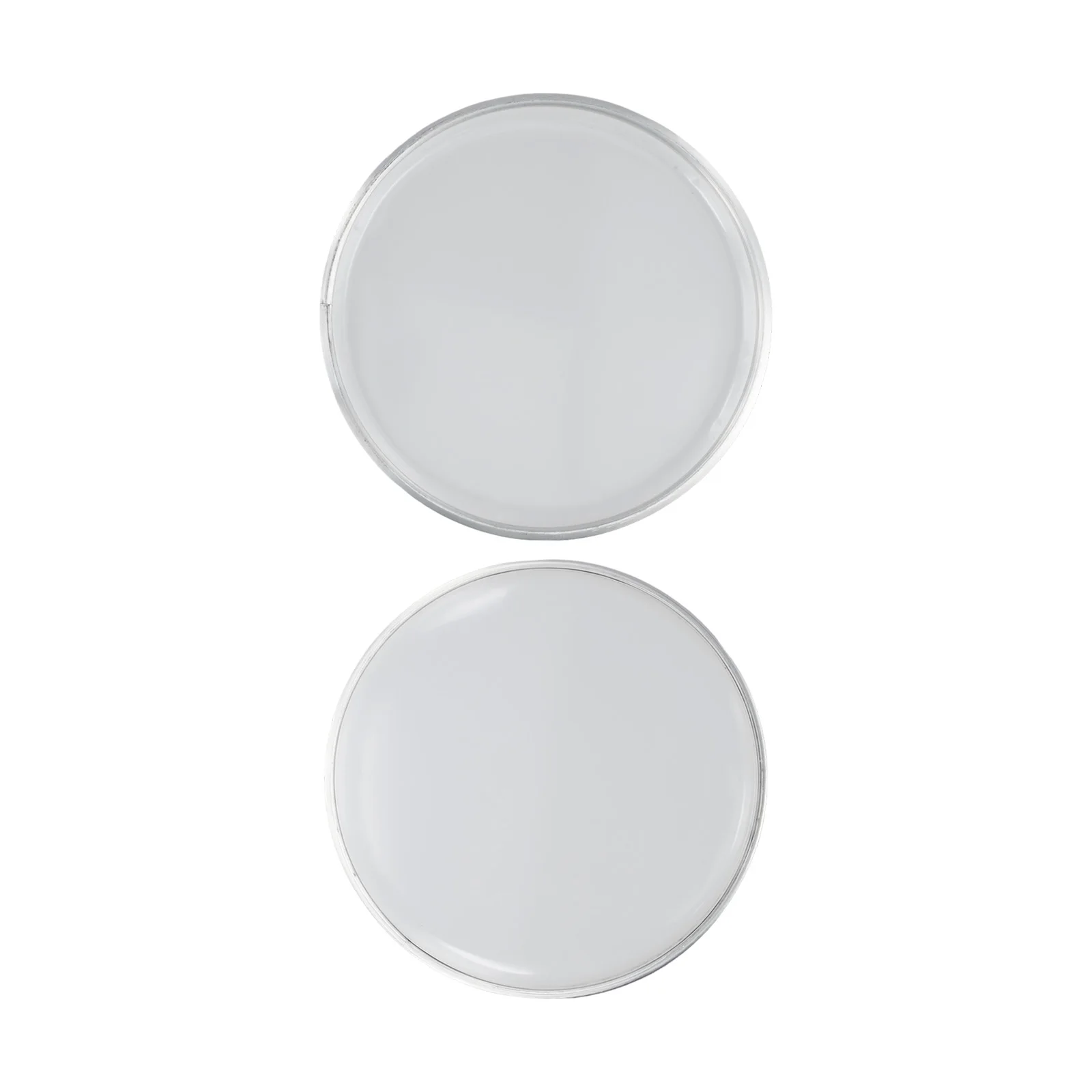 6/8/10/12Inch 2pcs White Drum Head Double-layer Oil Skin For Drum Sound Controlled 0.188mm Thickness Cap Drum Covers