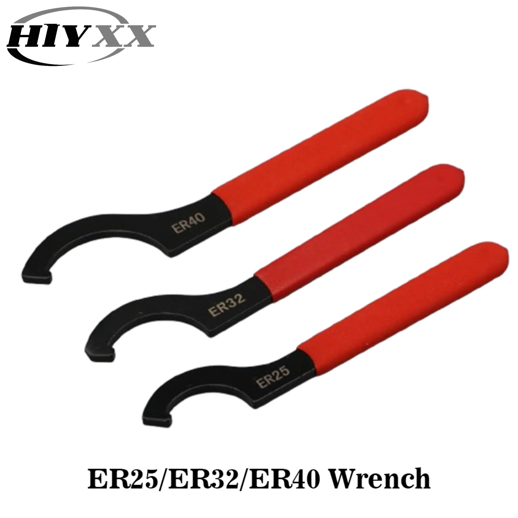 ER25 ER32 ER40 Type Collet Chuck Spanner Crescent Wrench CNC Lathe Milling Machine Tool Accessories