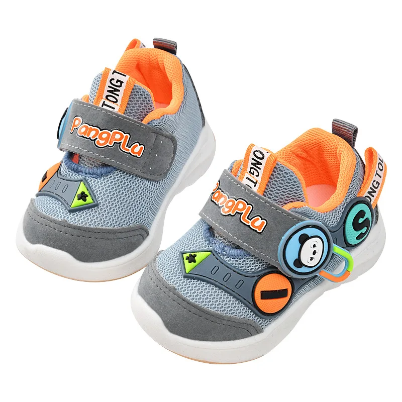 Caterpillar Men's Spring and Autumn Toddler Shoes 0-1-3 Years Old Children Coolname Sneaker Baby Soft Bottom Breathable Baby Gir