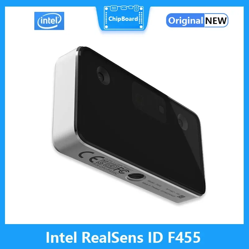 Intel RealSense ID Verification F455 Camera Face Recognition Algorithm Security Camera Peripheral An Active Stereo Depth Sensor