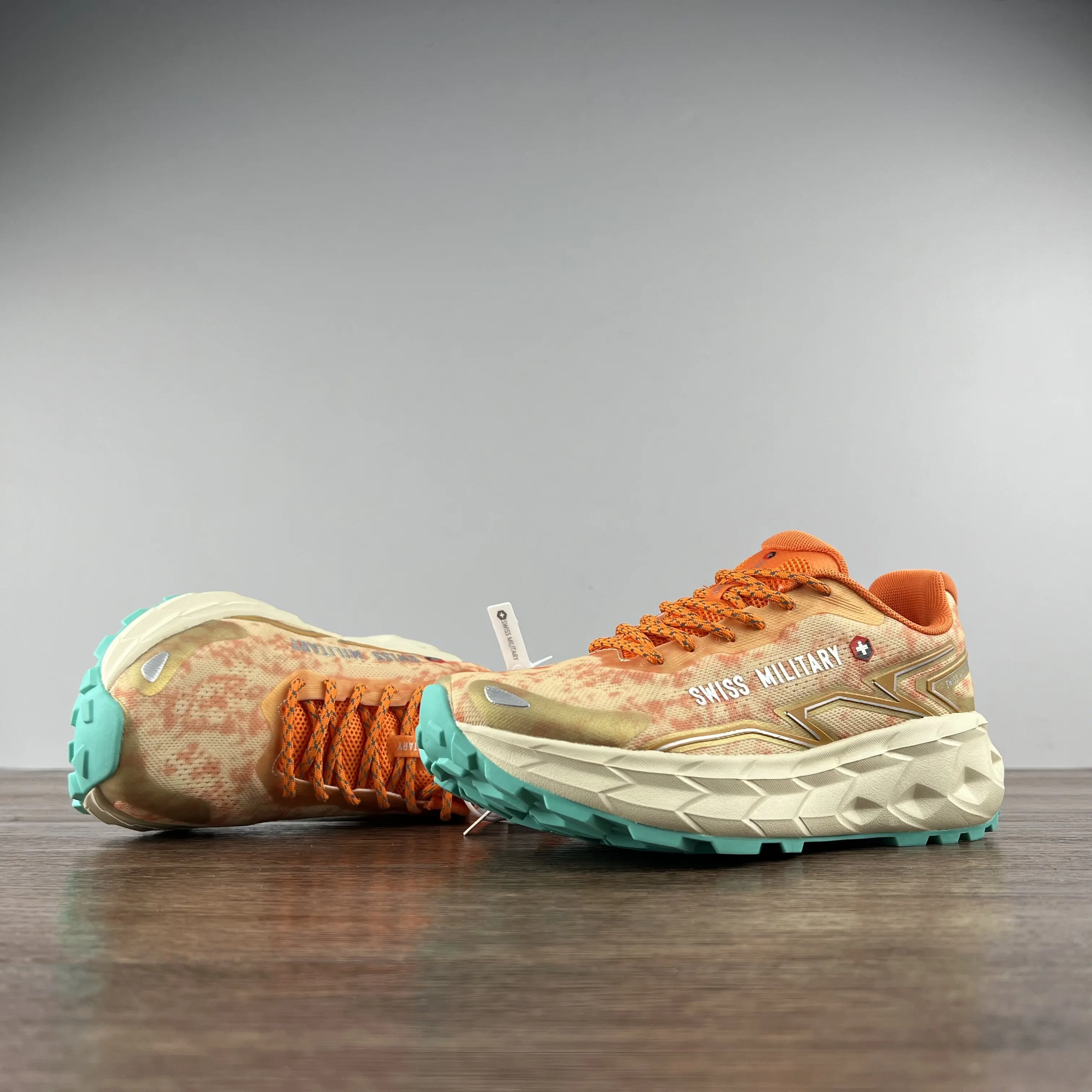 Men's Trail Running Shoes Casual Sports Shoes Unisex Non-Slip Sports Shoes Outdoor Hiking Trail Walking Shoes