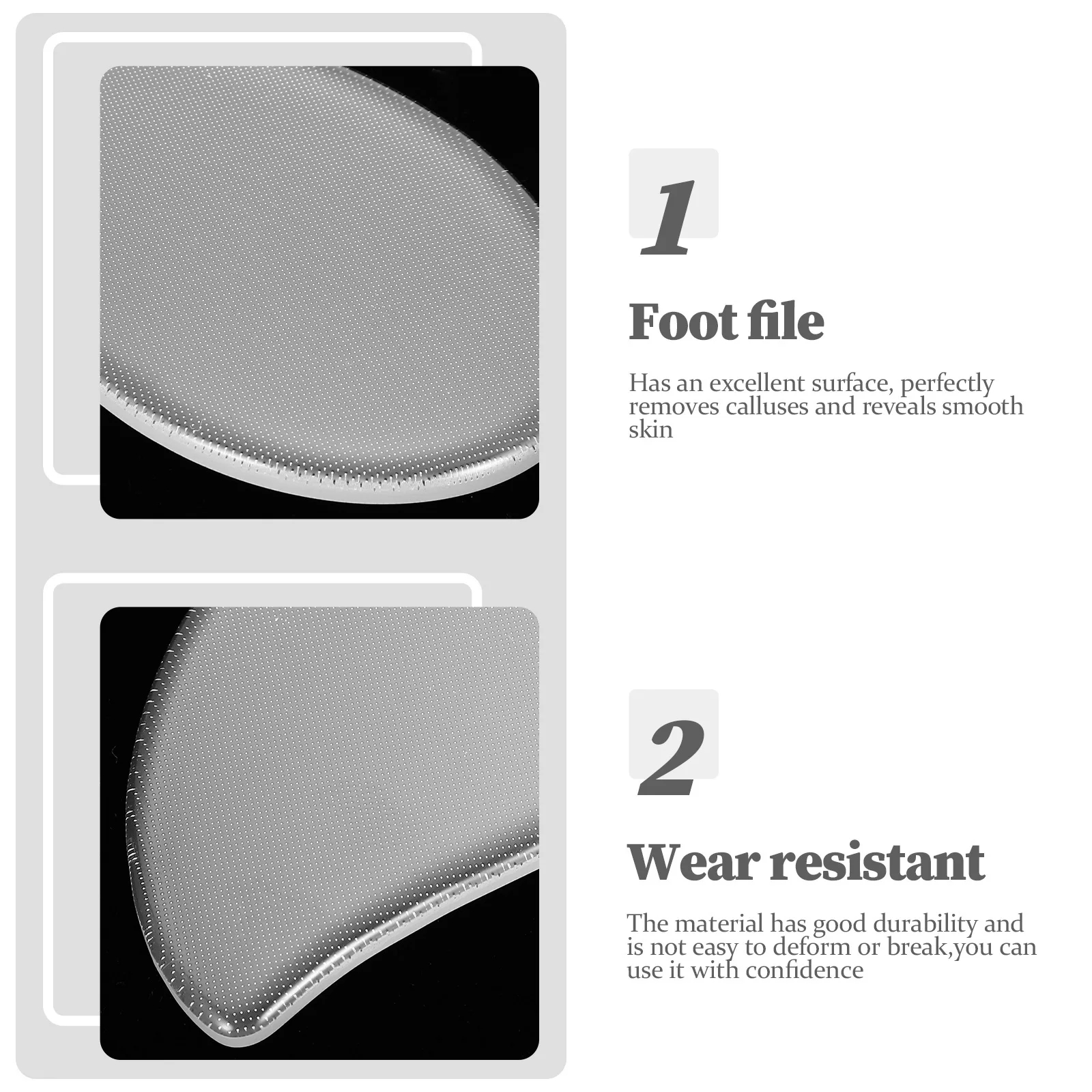 

Nail File Emery Board Glass Foot Skin Remover Callus Removal Tool Pedicure Exfoliating Board Dead Skin Trimmer Portable