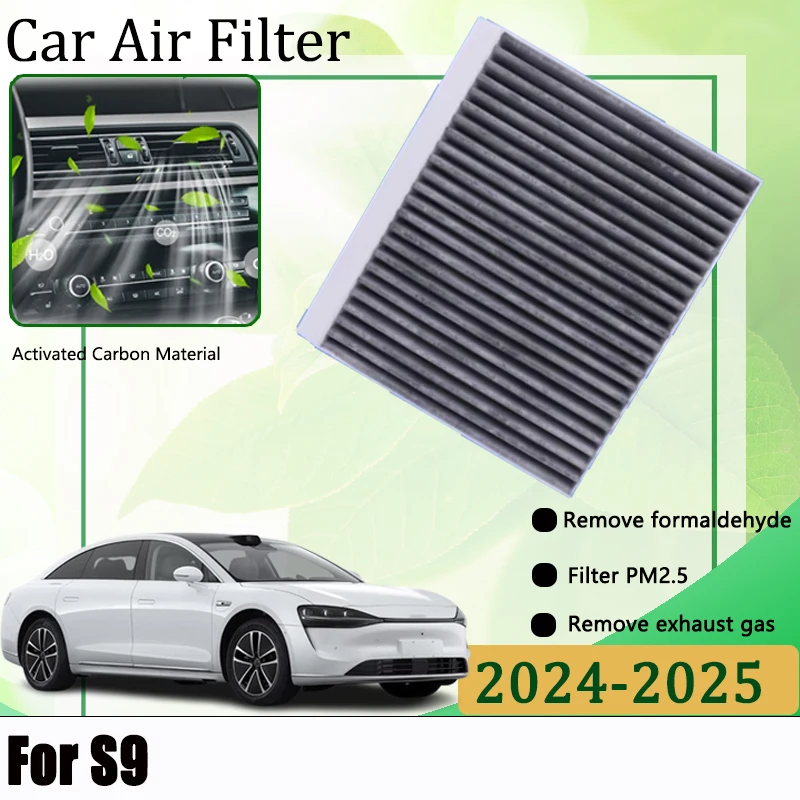 

Car Filters For Stelato S9 2024 2025 Air Conditioning Filter Front Grille Activated Carbon Cabin Filter Remove Odor Accessories