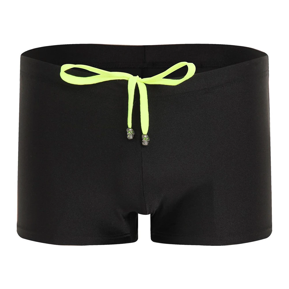 Elegante e confortável calça masculina de natação, roupa íntima, roupa de banho, shorts de praia, cuecas para dias de natação ativa