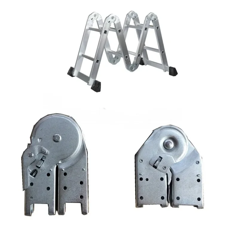 Heavy duty Step ladder hinge Folding aluminium telescopic ladder Joint Lock Switch Buckle Connection fastener Ladder Accessories