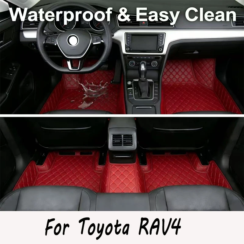

Автомобильные коврики на заказ для Toyota RAV4 (не гибрид) 2013-2019 гг. Аксессуары для салона автомобиля