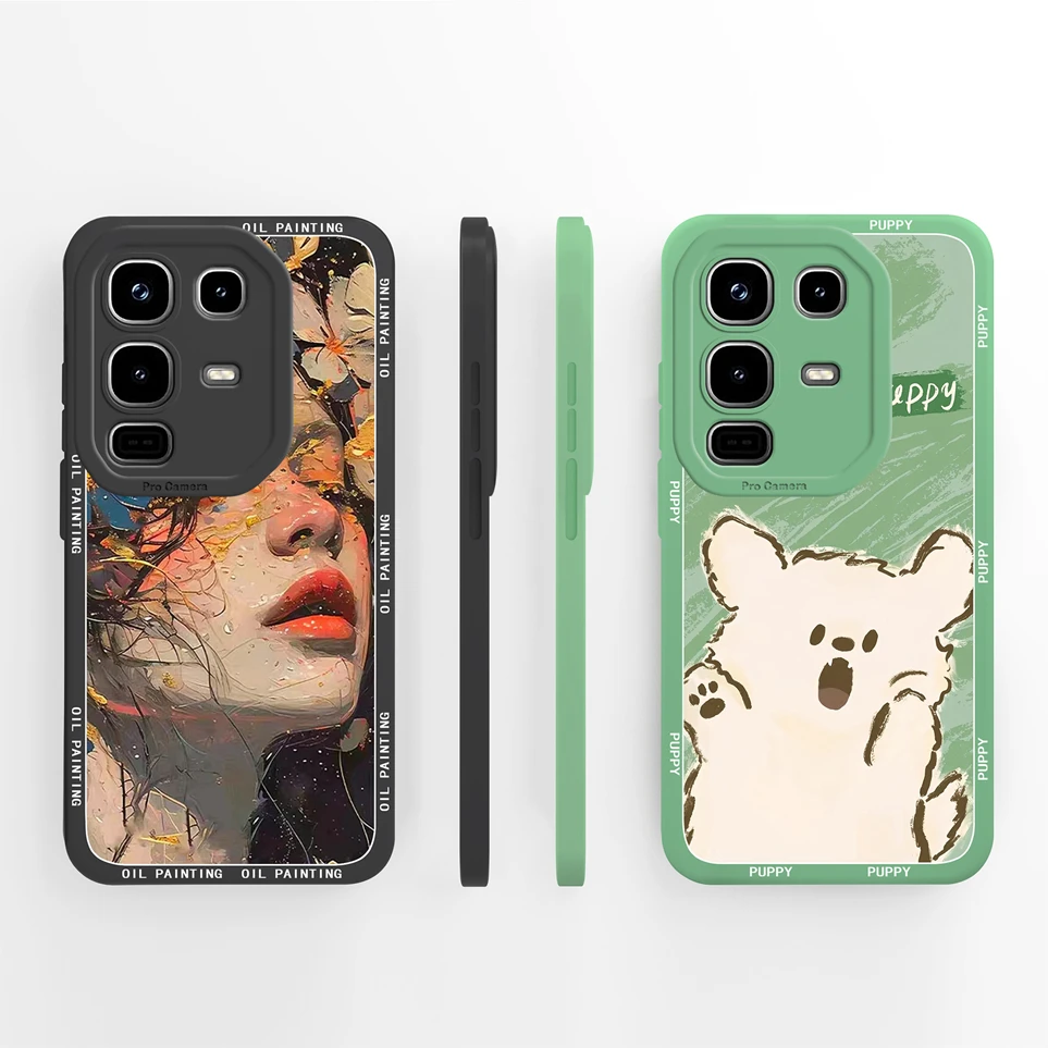 حافظات لهاتف انفينيكس نوت 50 50x 50Pro 50Pro + Funda فراشة غطاء خلفي من السيليكون الناعم المقاوم للصدمات لهاتف نوت 50x كوكه 50 برو كاركاس #6