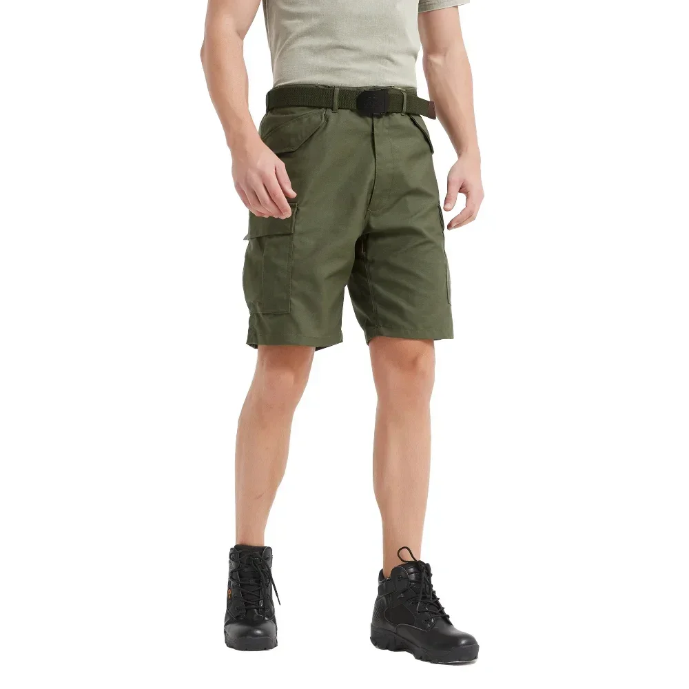 WW2 M65 Shorts Men's Outdoor Training Pants Pure Cotton Uniform Summer Men's American Soldier Uniform Sports M65