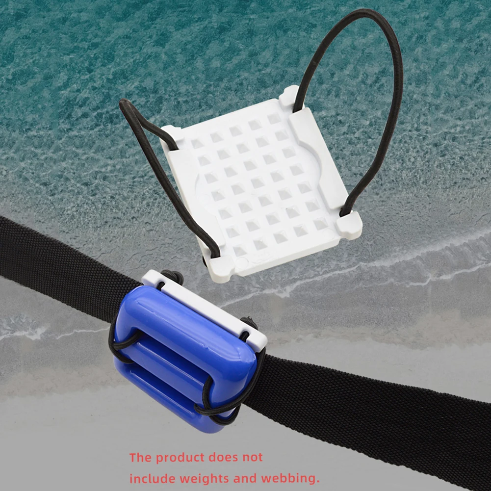 

Scuba Diving Weight Fixing Plate Wear Resistant Diving Counterweight Fixed Plate BCD Webbing Mounting Plate Dive Accessories