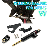 Electric Scooter Directional Steering Damper Bracket Stabilizer Kit Damper Modification Parts Stability Safety For Inxing V7