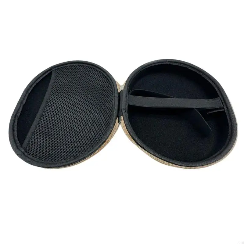 حقيبة لتنظيم سماعات الرأس مقاومة للماء مع مقصورات داخلية ونظام سحاب معزز مدى الحياة