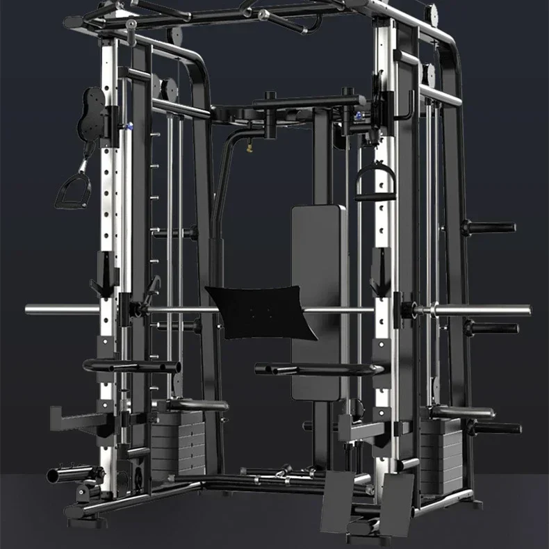 Power Rack Smith Machine Indoor Home Gym Strength Equipment Wholesale Trainer Gym Squat Rack Multifunctional Cadio Training