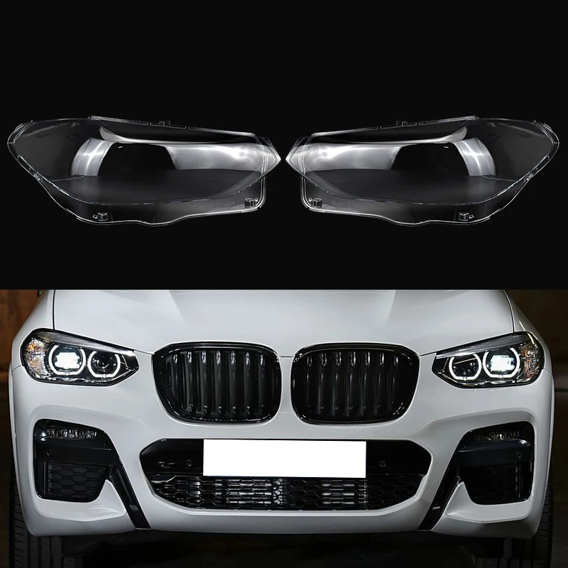 

For BMW X3 X4 G08 2018 2019 2020 2021 Cars Accessories Replace Transparent PC Lights Shell Headlights Lens Glass