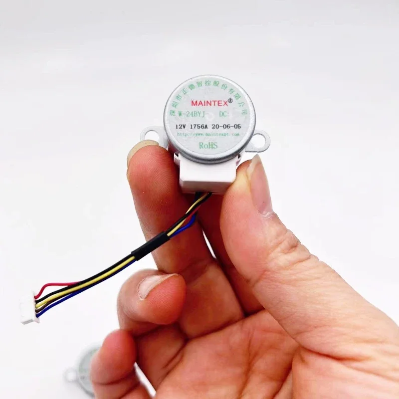 4-Phase 5-Wire DC Gear Stepper Motor 12V 24BYJ48 Reduction Motor Chip Microcomputer/Camera Monitoring