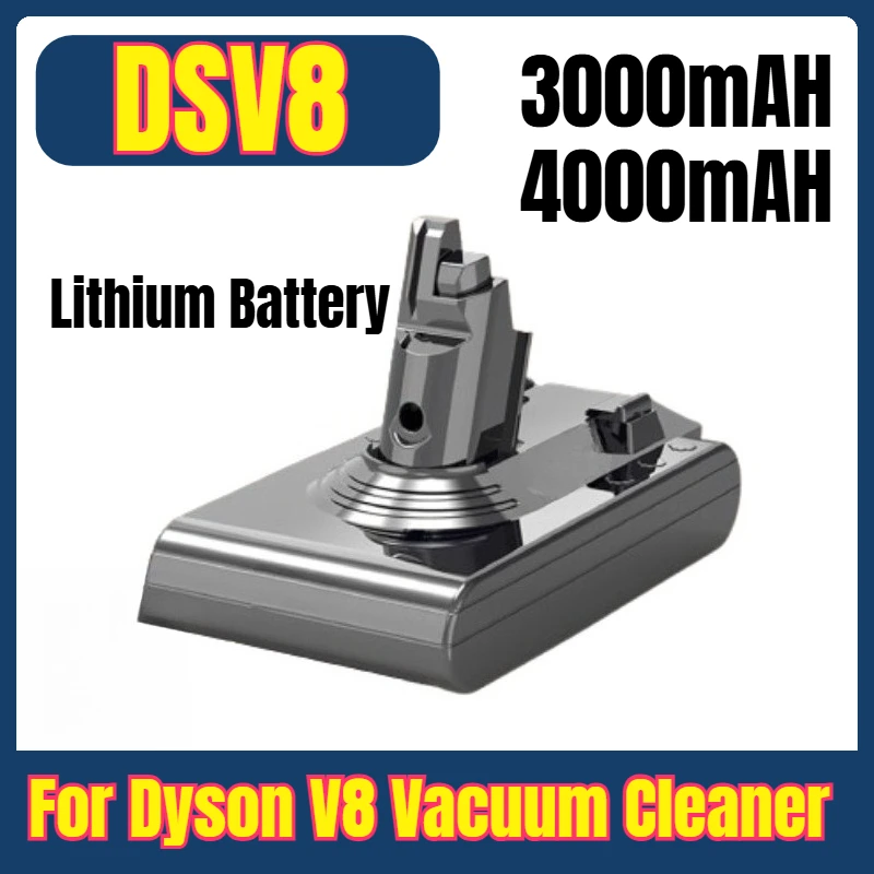 

3000/4000mAH DSV8 for Dyson V8 Vacuum Cleaner Rechargeable Lithium Battery
