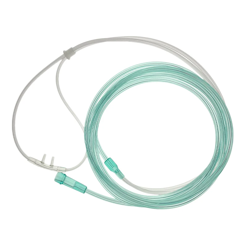 1PCS Disposable Double Nasal Oxygen Concetrator Tube For Oxygenerator Breathing Cannula Medical Care Machine