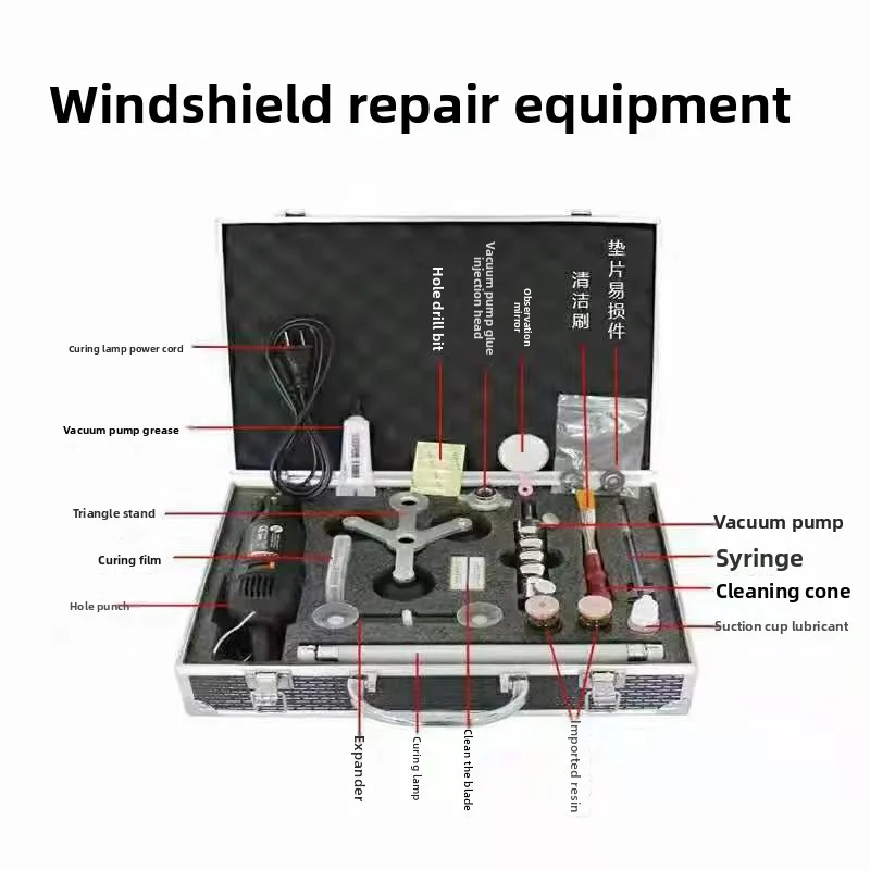 

Набор для ремонта автомобильных стекол: Жидкая смола для восстановления лобового стекла, комплект для ремонта автостекол