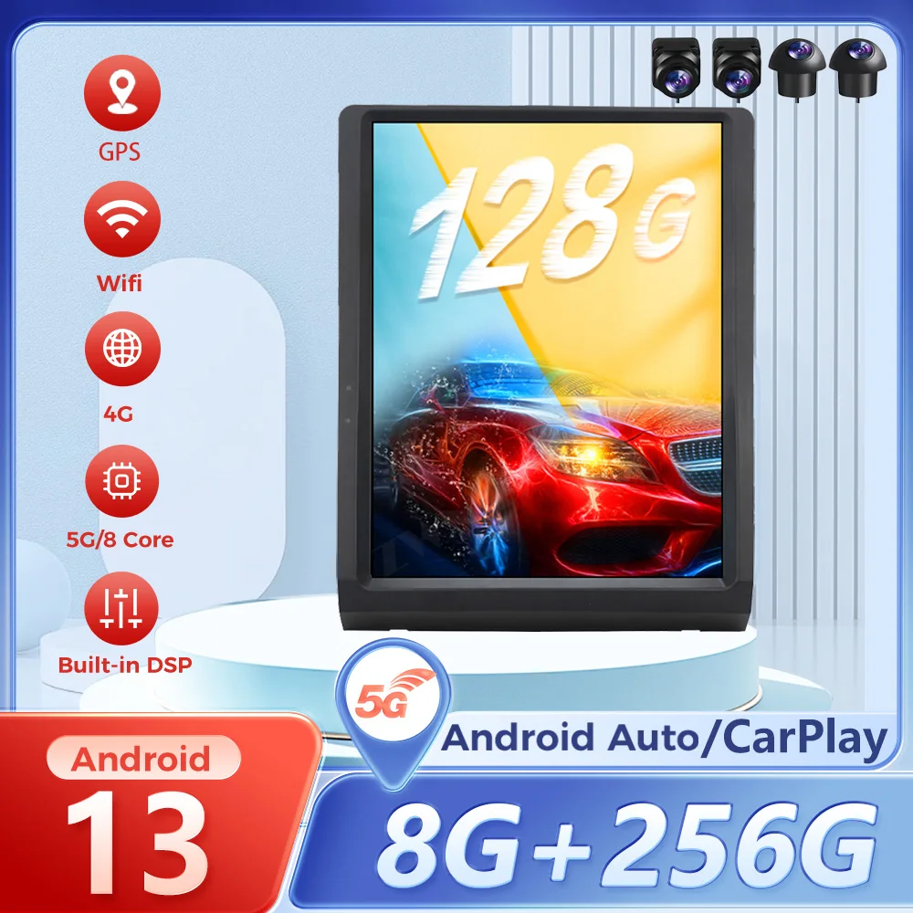 

Головное устройство Android 13, для Toyota Land Cruiser LC70 LC75 LC76 2007-2022, автомобильный радиоприемник, мультимедийный видеоплеер, Carplay, GPS, Wi-Fi, стерео