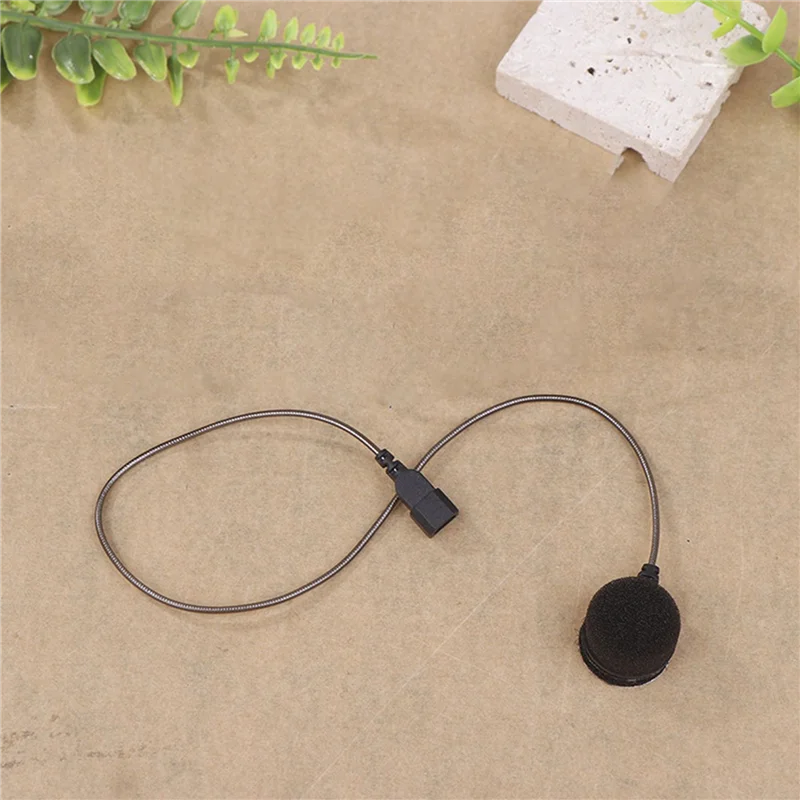 【T07A】2X Voor Cardo PACKTALK Edge Motorcycle Bluetooth Intercom Microfoonsnoer Microfoon Zacht Koord