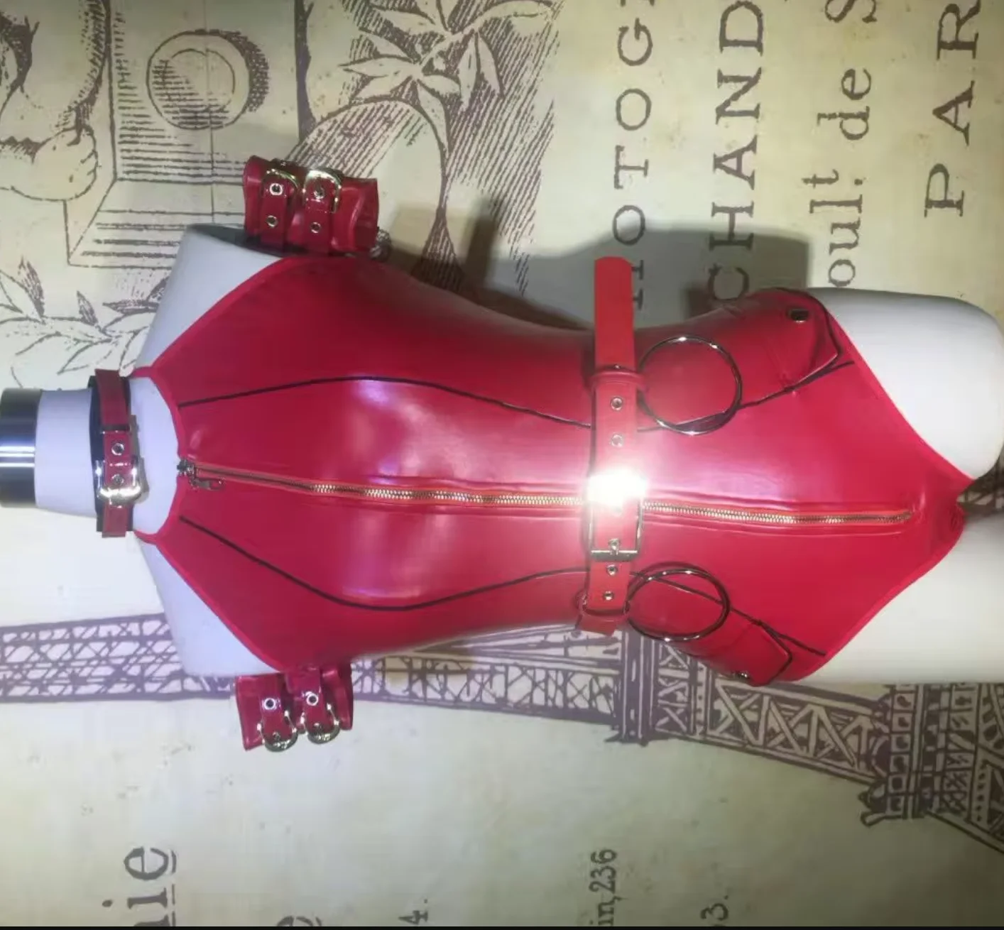 

Комбинезон из искусственной кожи, женский модный тонкий боди для бара, ночного клуба, певицы, DJ DS, костюмы, танцевальные группы, костюмы для джазовых выступлений