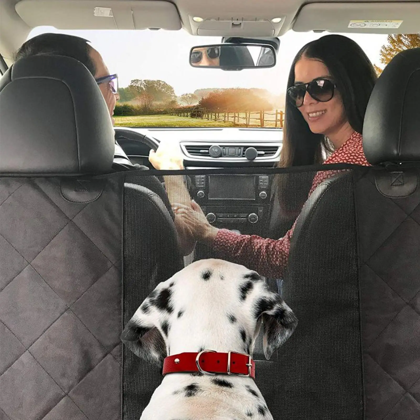 

Backseat Dog Bed Mat for Car Scratch-proof Waterproof Non-Slip Pet Mat Seat Protector for Car for Trailer RV Truck Automotive