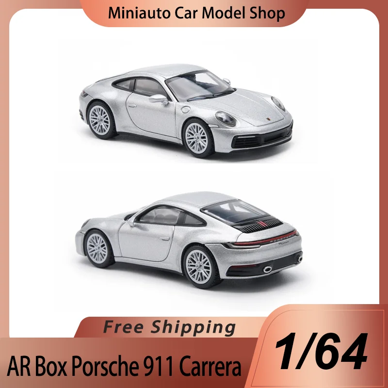 Nuevo en Stock, Modelo a Escala 1:64 de Porsche 911 Carrera 992.1, Miniatura de Aleación Fundida a Presión, Edición HEC 2026, Juguete Deportivo Porsche 911, Regalo