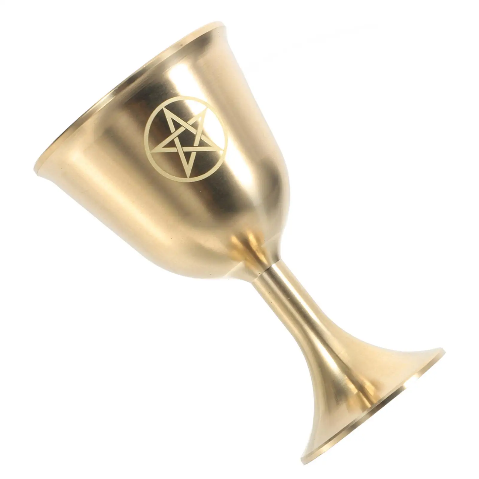 

Пентаграмма, латунная чашка, алтарь, ремесло, украшение, чаша, винтажный бокал, банкетные чашки