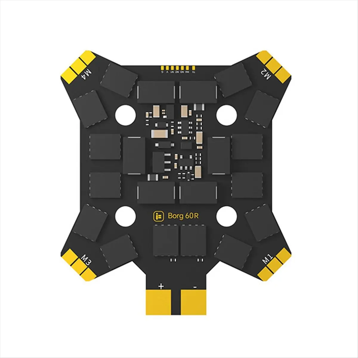 Borg 60R ESC, 60A, 4-8S, for FPV racing RC drones, anti-ignition. Electronic Speed Controller PCB