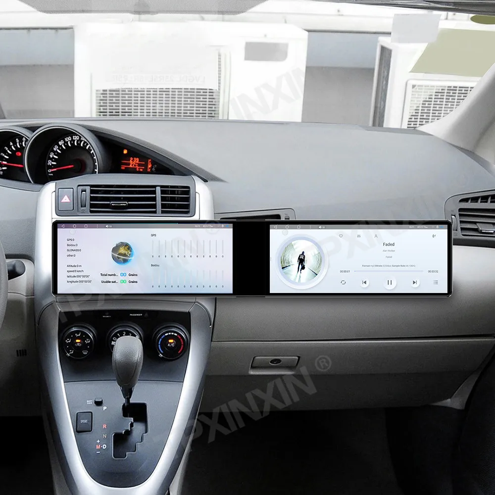 

12,3-дюймовый автомобильный радиоприемник для Toyota Verso 2010-2015 с Android Auto, GPS-навигацией, мультимедийным видео и стереосистемой