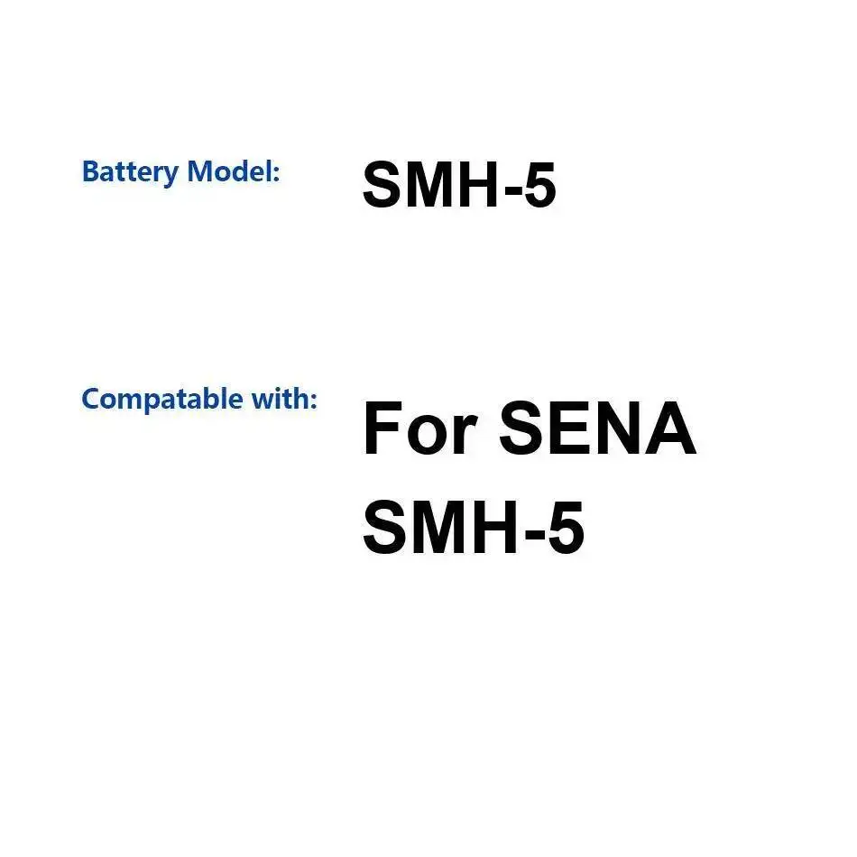 

Долговечная система связи Bluetooth с аккумулятором Nan для Sena Smh-5