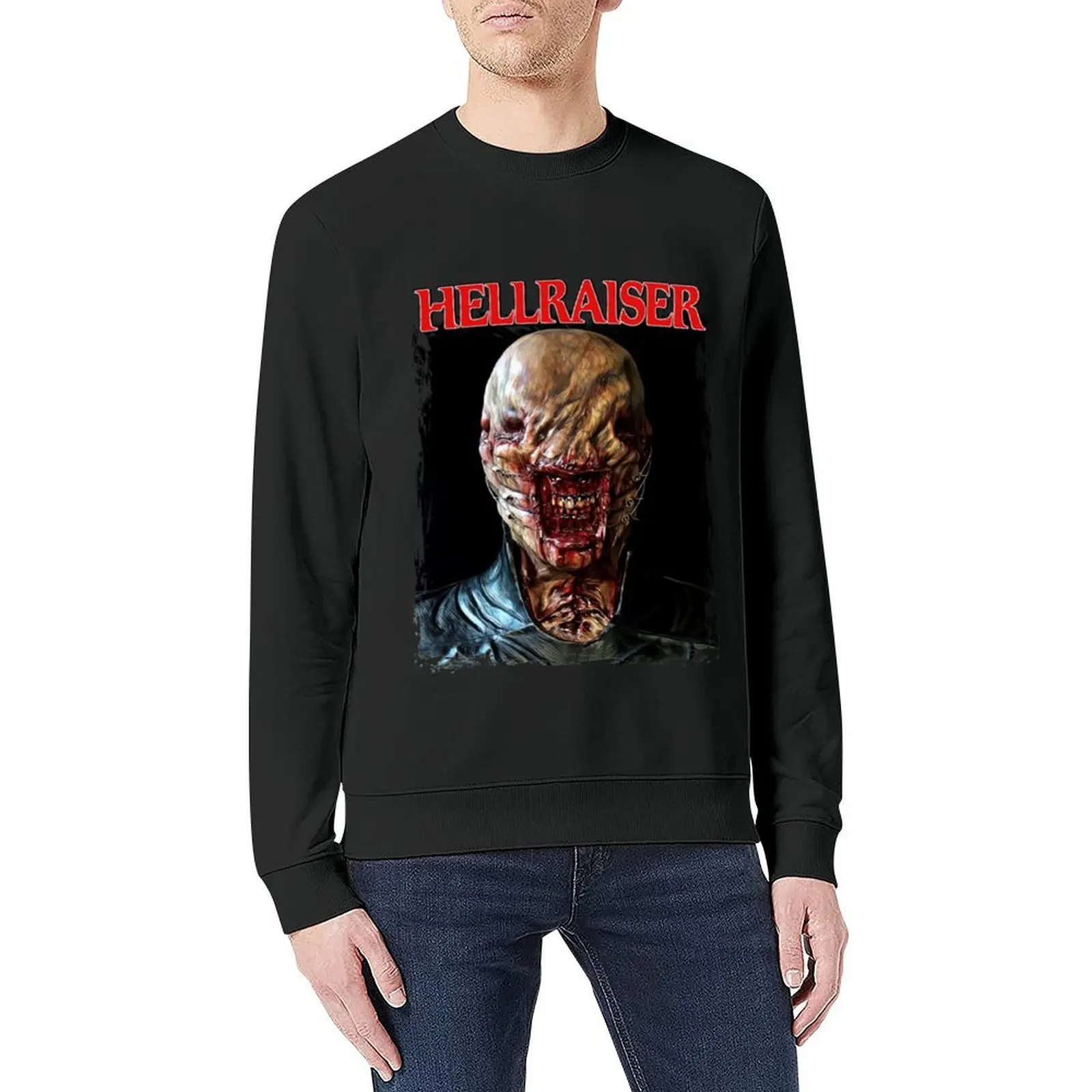 Hellraiser Chatterer البلوز أنيمي الملابس النمط الياباني الرجال قميص العرق مجموعة الرجال ملابس الخريف البلوز الرجال