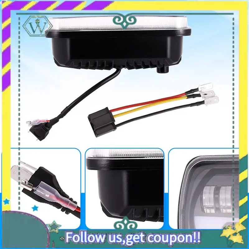 

A82U-300W 5X7 Led Headlights Led Sealed Head Light Lamp With High Low Led Headlight For Jeep Wrangler Yj Cherokee Xj