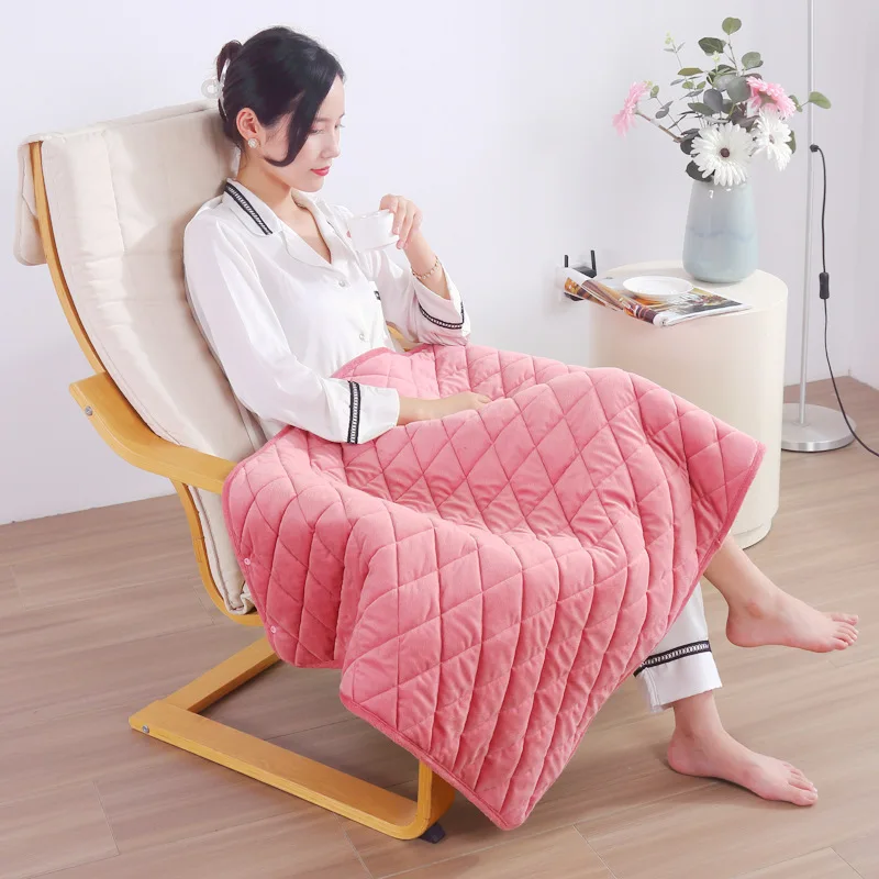 USB electric blanket multifunctional shawl warming blanket heating cover blanket can be laid, covered or worn for office use