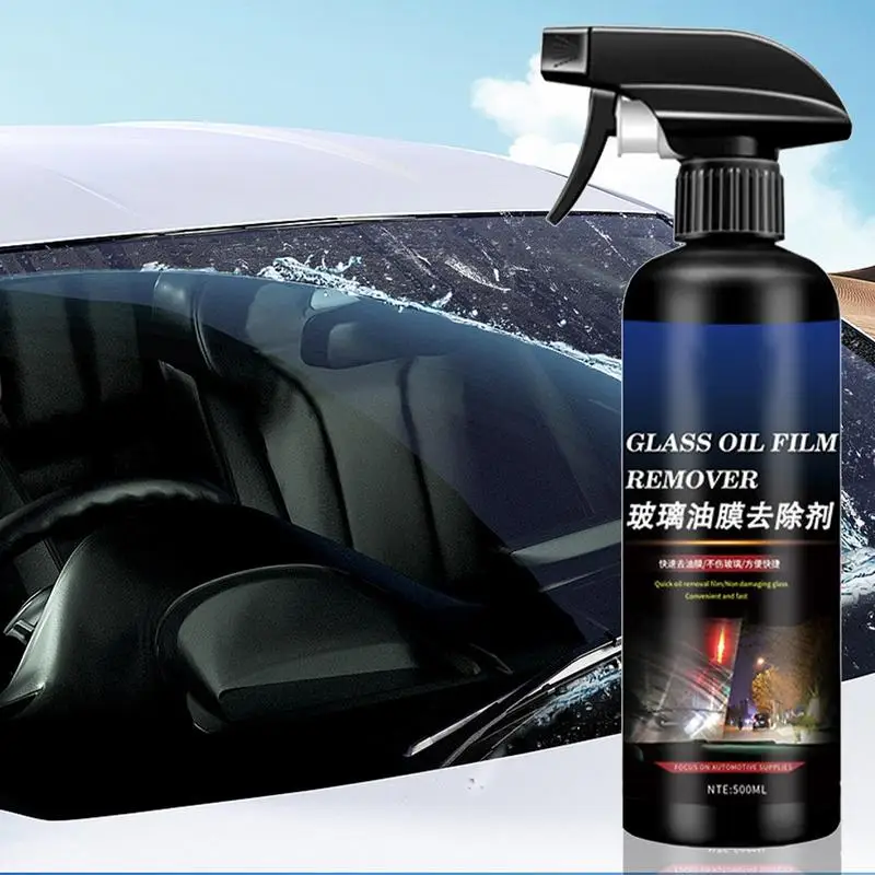 

Car Windshield Oil Film Cleaner 500ml Auto Window Cleaner Cream Professional Car Water Stains Remover Car Auto Glass Oil Film