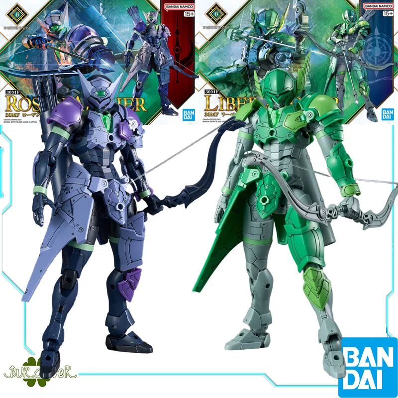 

Bandai Original 30 MINUTES FANTASY ROSAN ARCHER LIBER ARCHER Anime Action Figure Assembly Model Toys Gifts For Children 30MF