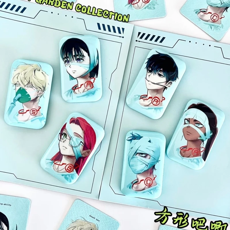 Neue echte Alien Bühne Serie hochwertige medizinische Griff Überraschung Blind Box quadratische Abzeichen Bar Tasche Anhänger Sammlung Geschenke