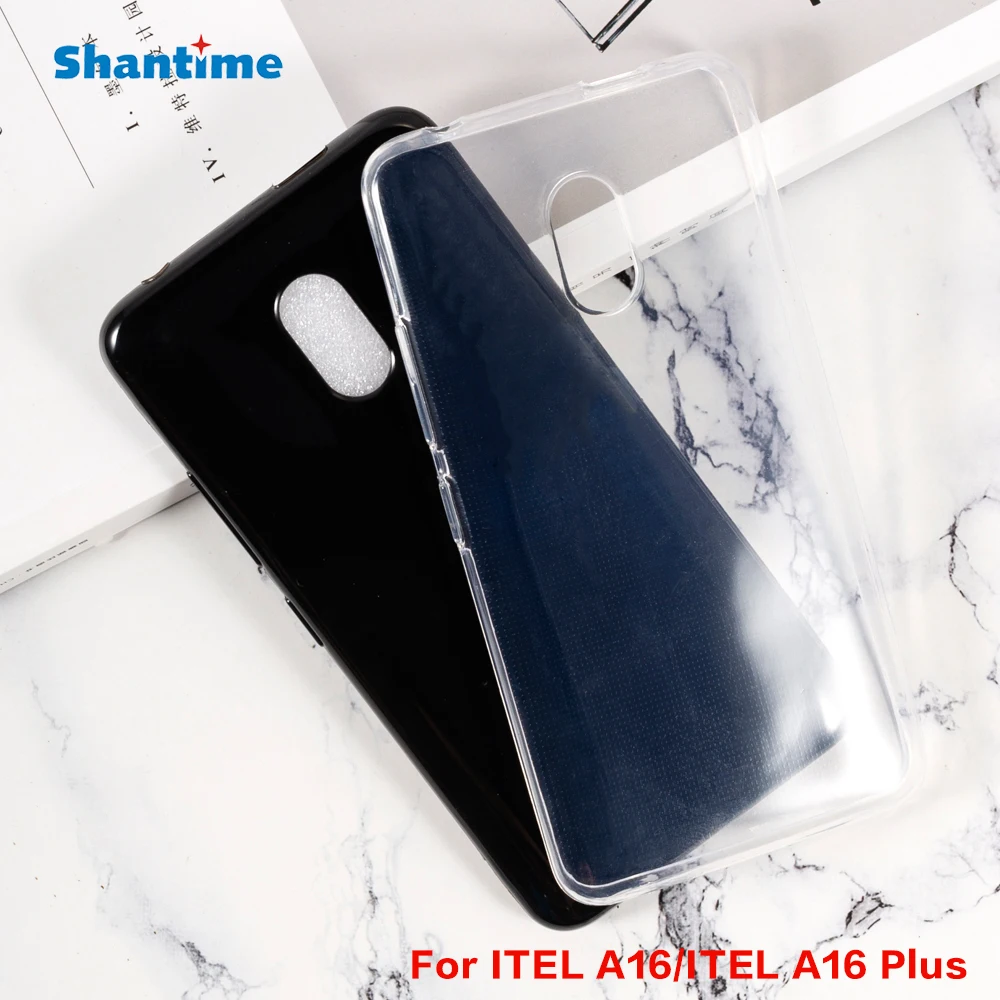 For ITEL A16 Gel Pudding Silicone Phone Protective Back Shell For ITEL A16 Plus Soft TPU Case