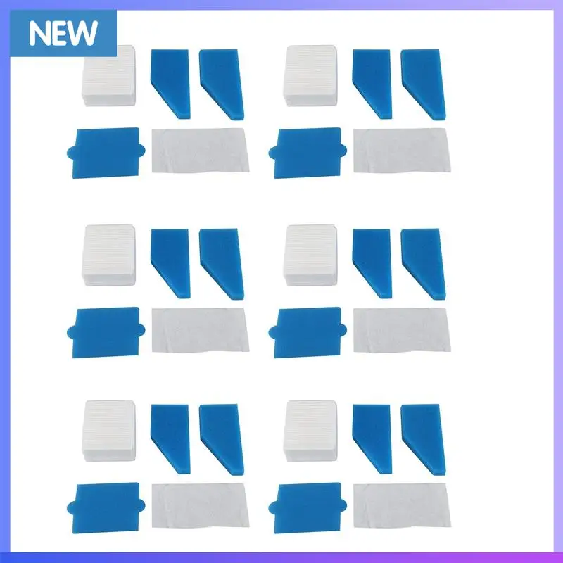 A60P 6X Filter Set Suitable For Vacuum Cleaners Thomas Aqua + Multi Clean X8 Parquet, Aqua + Pet & Family, 787 241