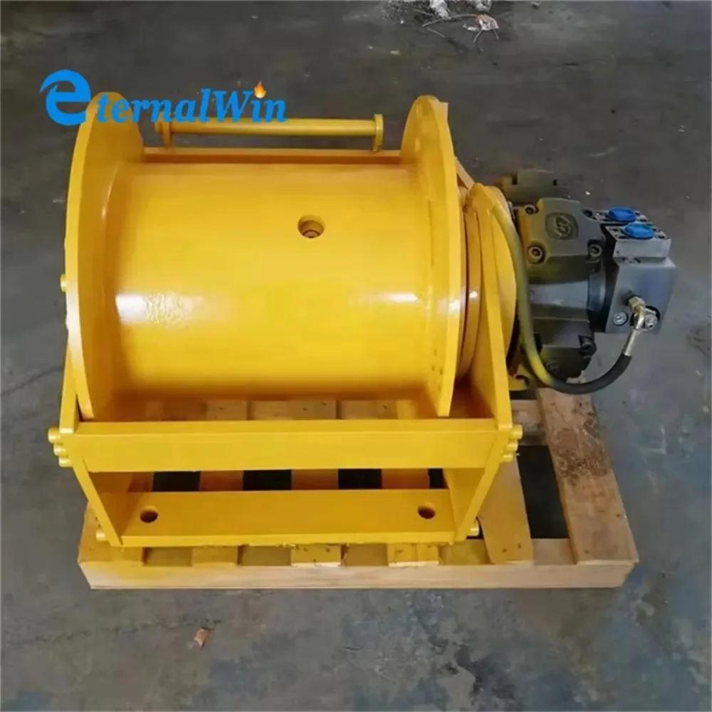 

Easy Installation 1 2 3 5 6 8 10 15 20 Ton Wire Rope Hydraulic Winch For Truck Crane