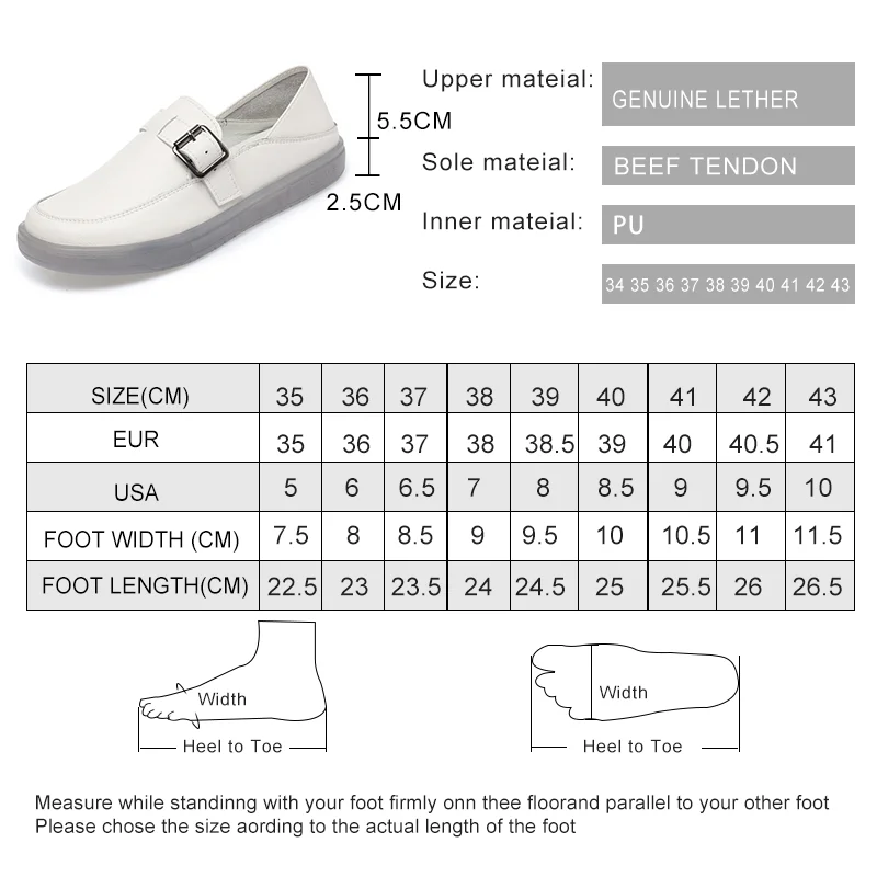 AIYUQI Loafers Woman Genuine Leather 2024 Spring New Student Sneakers Girl Flat Large Size Nurse Shoes Girl