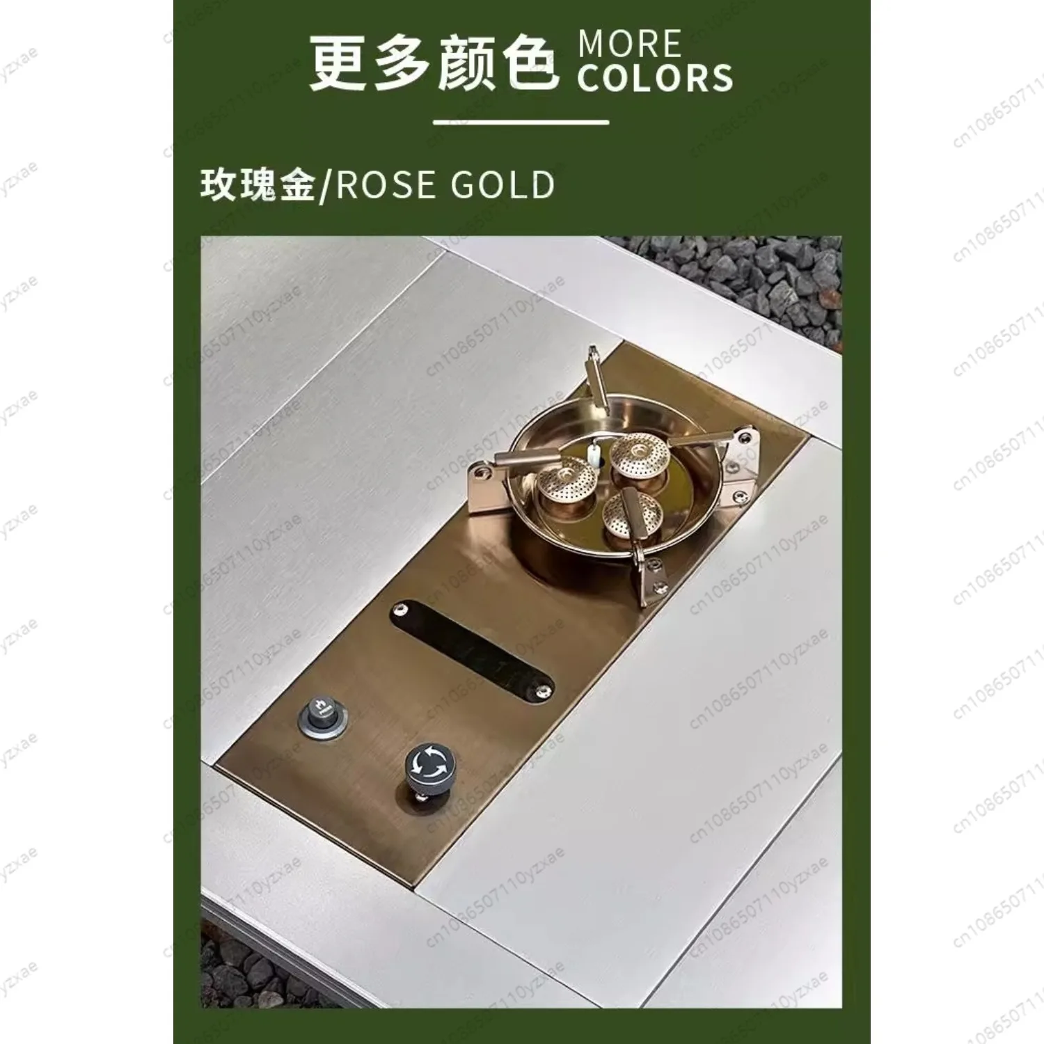 IGT Table Unit Stove, Foldable Windproof High Output Gas Burner for Camping & Outdoor Cooking System