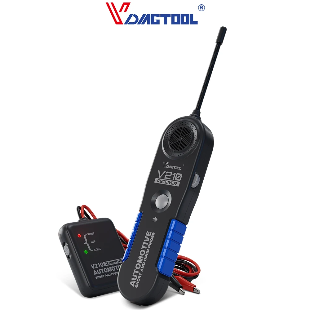 VDIAGTOOL V210 Universele 6-42V Auto Elektrische Circuit Tester Automotive Circuit Wire Tracker Korte Open Finder Auto reparatie Kabel