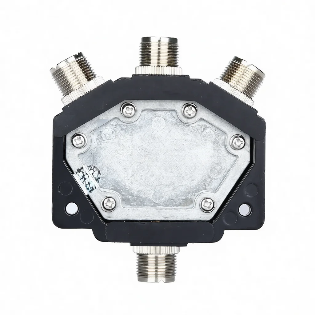 CX310 Antenna Switcher 3 Way Coaxial Splitter For Mobile Radio Shortwave Transceiver Manual Base Station Signal Distributor - view 5