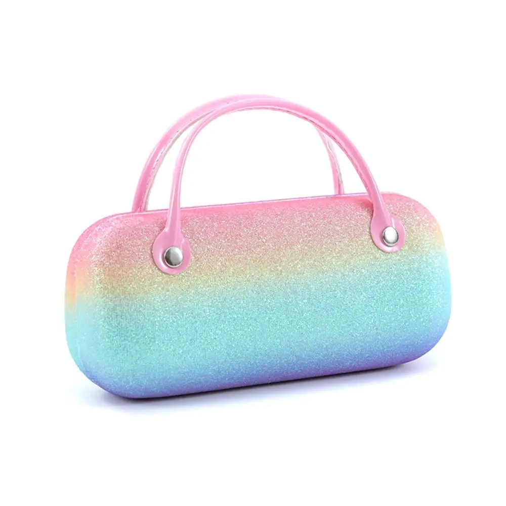 Custodia per occhiali multiuso Color arcobaleno custodia protettiva portatile Laser borsa Anti-pressione per bambini