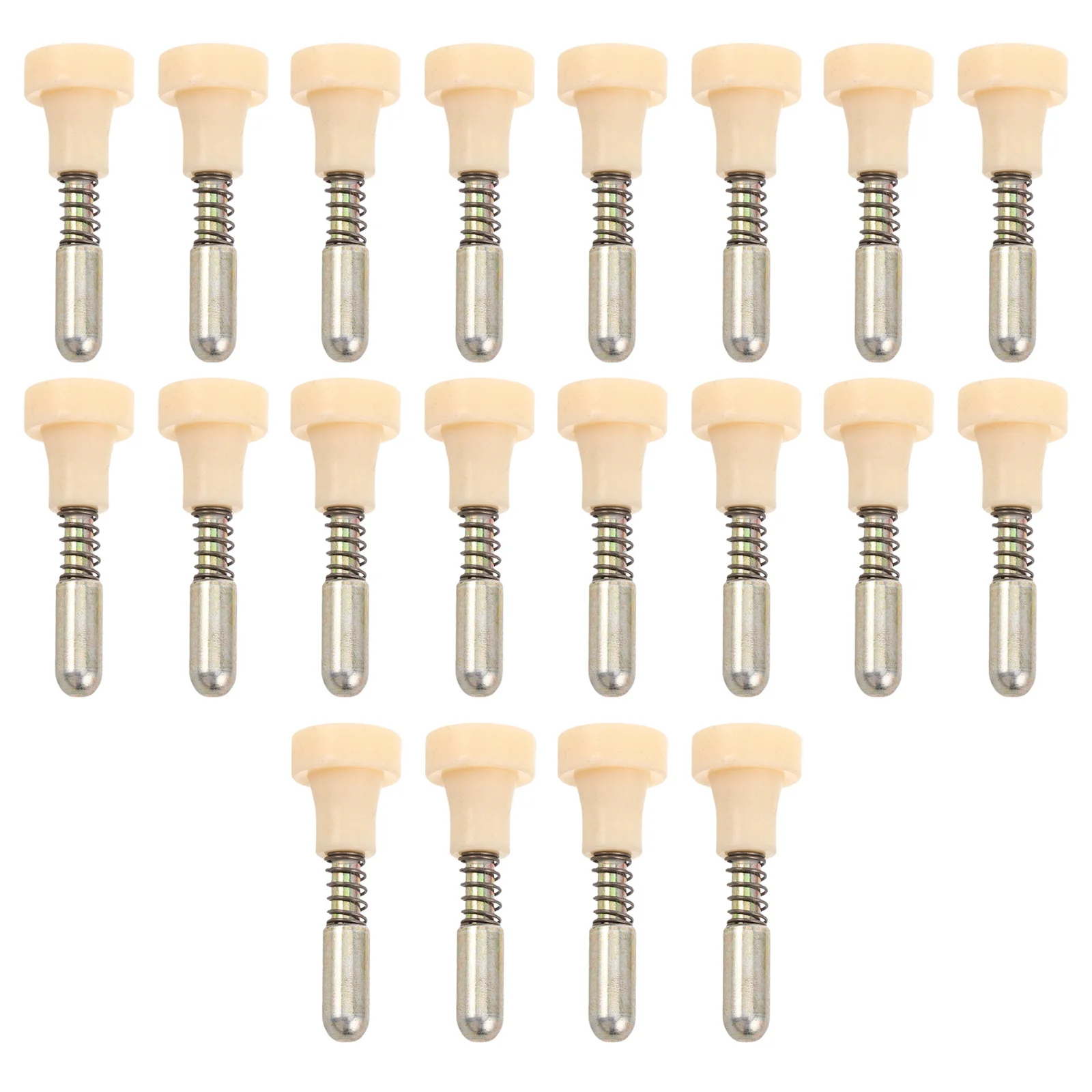 

20Pcs Aluminum Alloy Latch Kit Spring Loaded Security for Gates Fences Sheds Pet Cages Industrial Applications