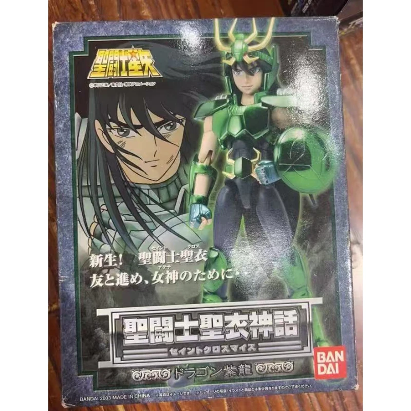 

Оригинальные коллекционные фигурки Saint Seiya: Изысканные подарки ручной работы, новые куклы-модели 1.0 Purple Dragon, сборные украшения и декорации