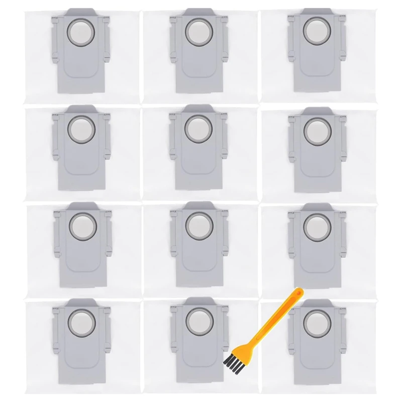 Saco de Pó Substituição para Roborock, Acessórios de Aspirador, S8 Plus, S8 Pro, Ultra, S7, Maxv, Ultra, Q7, Q7 Max, Q5 Plus